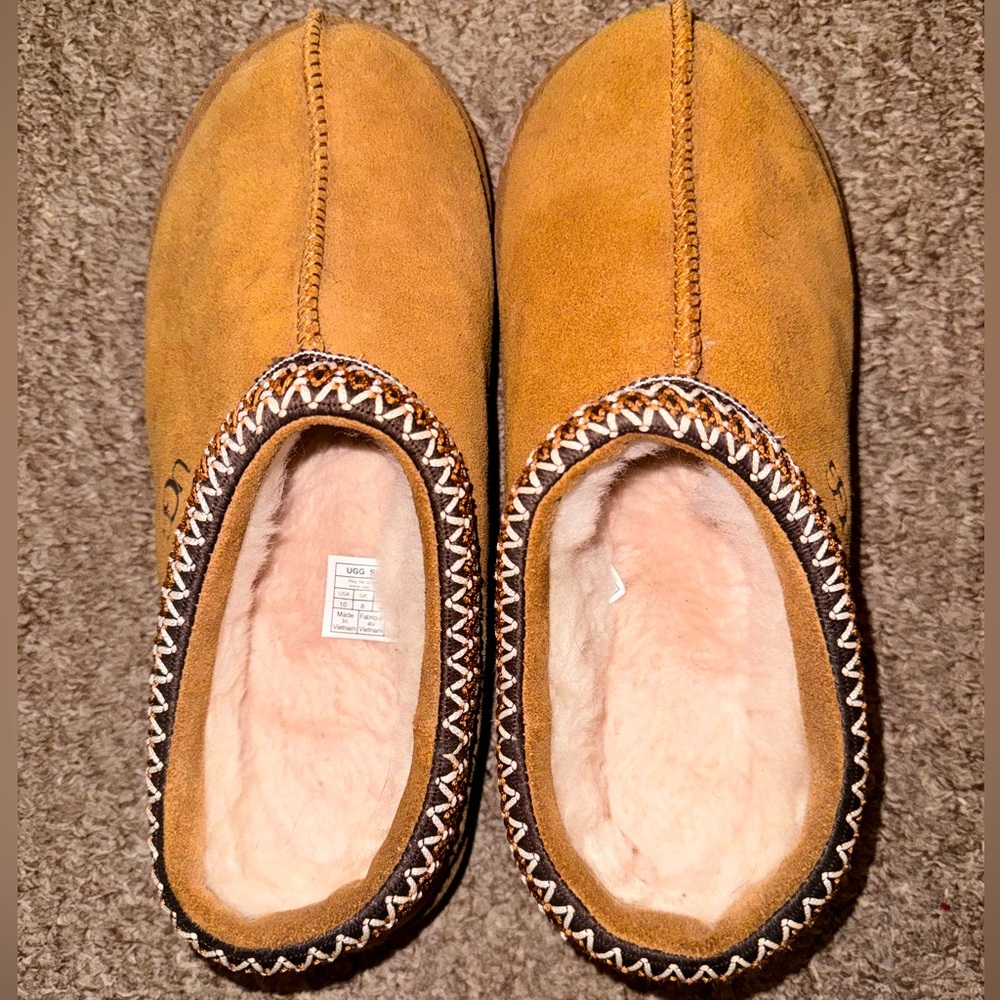 Ugg Tasman Slippers Chestnut Size 10